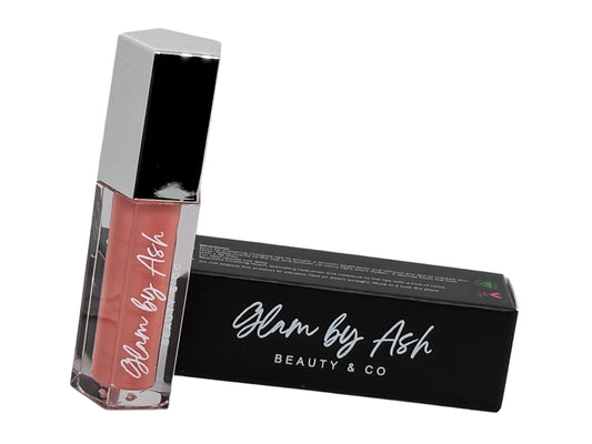 "Peach Me" Sheer Peach Nude Lip Gloss