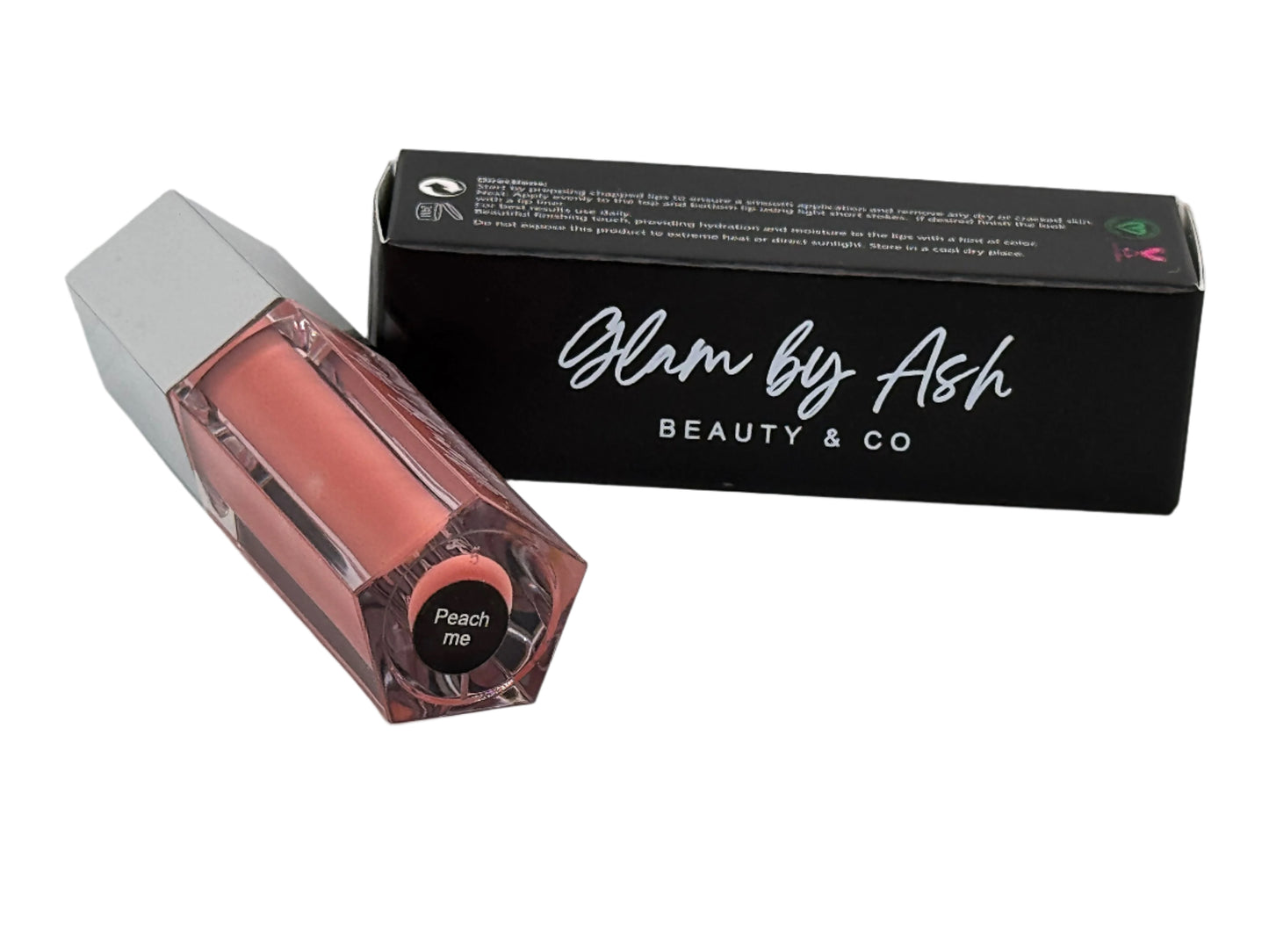 "Peach Me" Sheer Peach Nude Lip Gloss