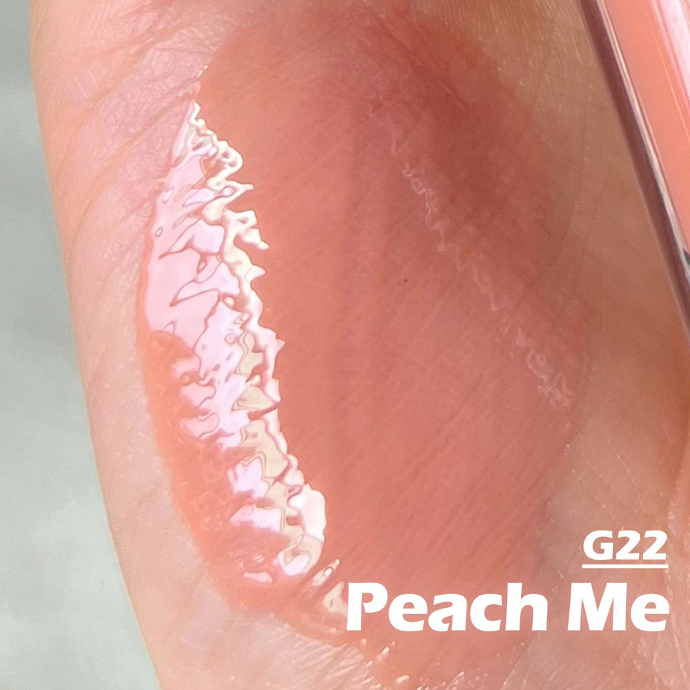 "Peach Me" Sheer Peach Nude Lip Gloss