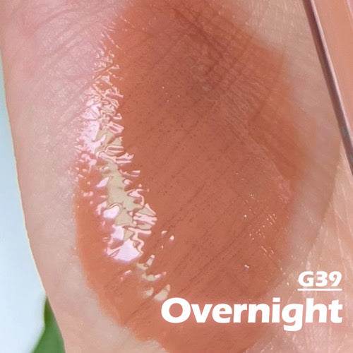 “Overnight” Lipgloss- Pigmented Warm Nude Lip Gloss