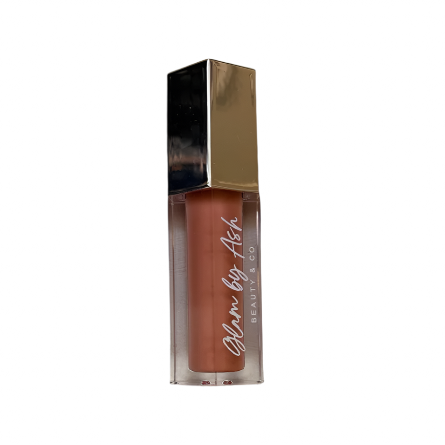 “Overnight” Lipgloss- Pigmented Warm Nude Lip Gloss
