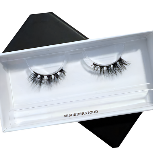 "Misunderstood" Lashes- Natural Small Lash for Natural to Soft Glam